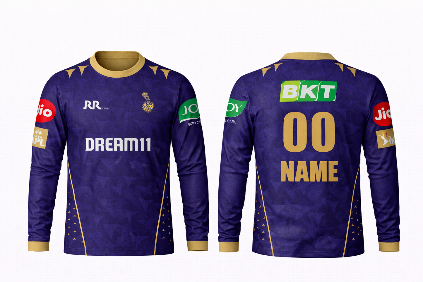 JerseyJunction Customized KKR Full sleeve round neck jersey