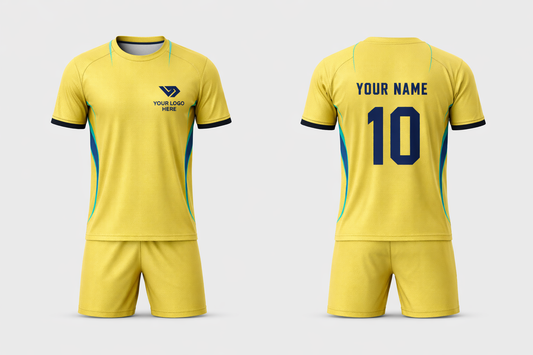 JerseyJuntion Customized Replica Brazil Samba Gold – World Cup 2026 Jersey Kit
