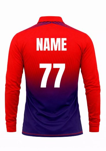 JerseyJunction Customized Bengaluru IPL Jersey 2025 polo neck half sleeve practice jersey