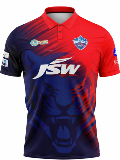 JerseyJunction Customized Delhi IPL Jersey 2022