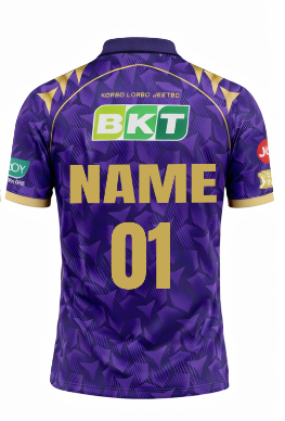 JerseyJunction Customized Kolkata Knight Riders IPL Jersey 2025