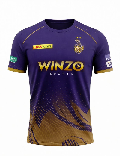 JerseyJunction Kolkata Knight Riders round neck IPL Jersey 2022