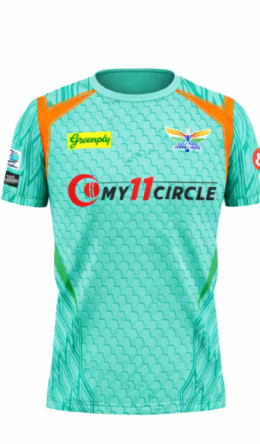 JerseyJunction customized Lucknow Super Giants IPL Replica jersey 2022