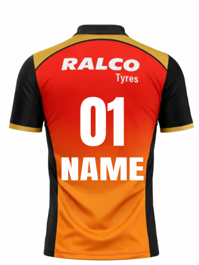 JerseyJunction Customized Sunrisers Hyderabad IPL Replica Jersey 2022