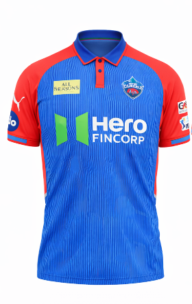 JerseyJunction Customized Delhi Capitals New IPL Jersey 2025