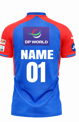 JerseyJunction Customized Delhi Capitals New IPL Jersey 2025