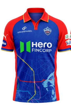 JerseyJunction Customized Delhi Capitals IPL Jersey 2024