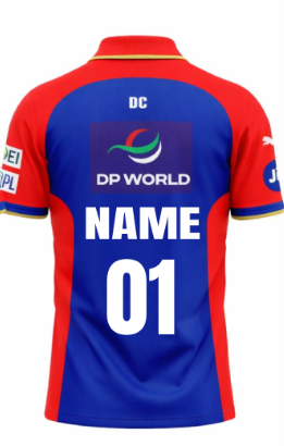 JerseyJunction Customized Delhi Capitals IPL Jersey 2024