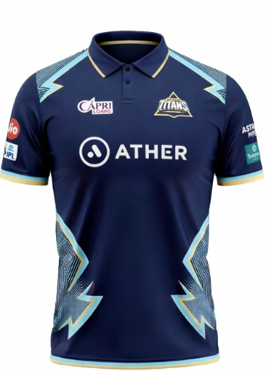 JerseyJunction Customized Gujarat Titans IPL Cricket Jersey 2022