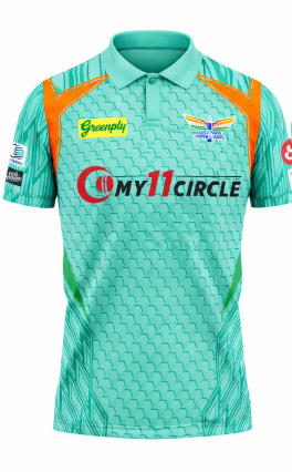 JerseyJunction Customized Lucknow Super Giants IPL Replica jersey 2022