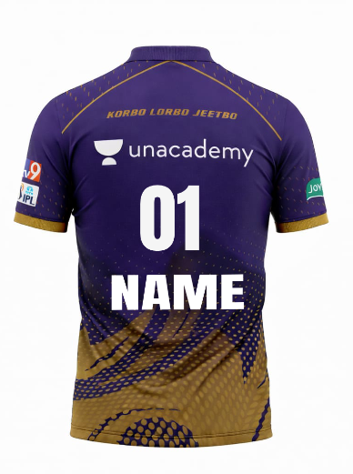 JerseyJunction Customized Kolkata Knight Riders IPL Jersey 2022