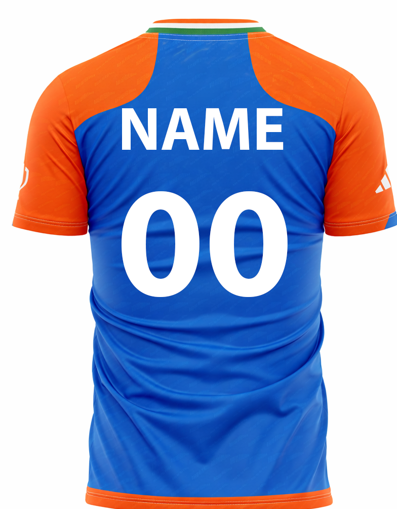 JerseyJunction Customized India 2025 Asia cup V neck jersey