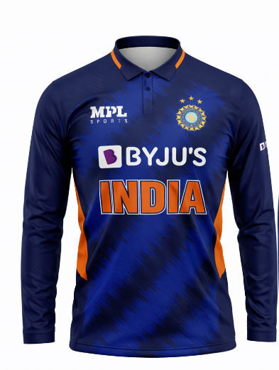 JerseyJunction Customized India World Cup 2021 full sleeve Sports Jersey