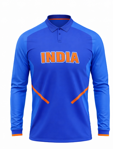 JerseyJunction Customized India World Cup 2019 full sleeve Sports Jersey