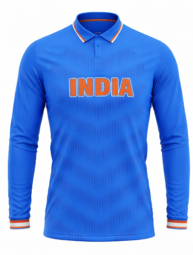 JerseyJunction Customized India World Cup 2015 full sleeve Sports Jersey