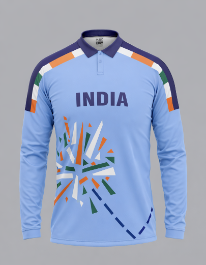 JerseyJunction Customized INDIA  World Cup 1996 full sleeve Sports Jersey