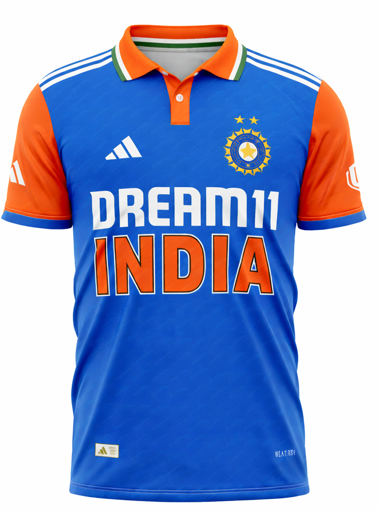 JerseyJunction Customized India Half sleeve 2025 Asia cup jersey