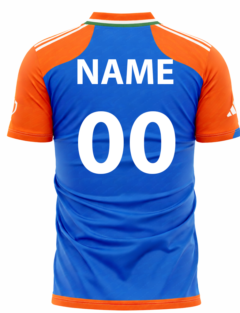 JerseyJunction Customized India Half sleeve 2025 Asia cup jersey