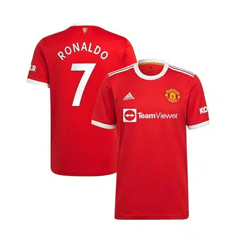 Manchester United Home Ronaldo Kit 2021-22