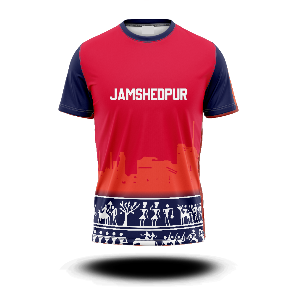 JerseyJuntion Customized Replica Jamshedpur FC Home Jersey