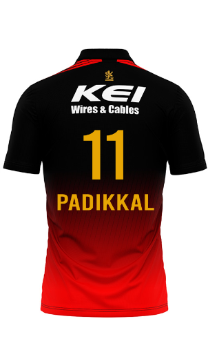 JerseyJunction Customized RCB DEV DUTT PADIKKAL jersey
