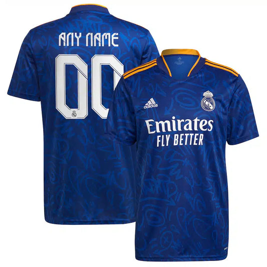 Real Madrid Away Kit 2021-22 Customisable