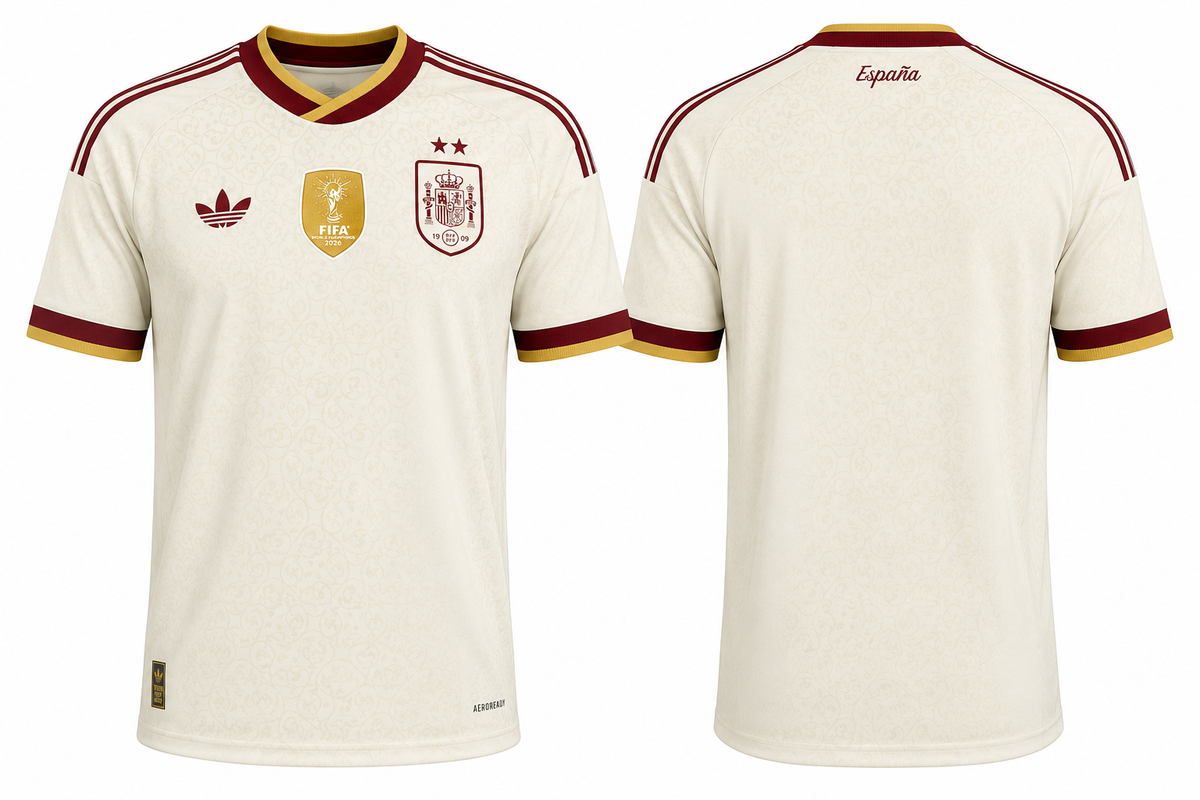 Spain away jersey print your name number 2 stars champions