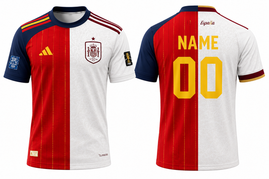 JerseyJunction Spain fan customized jersey